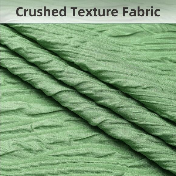 Bathroom Sage Green Shower Curtain Set Ombre with 12 Hooks, Modern Shower Curtai - Picture 4 of 6